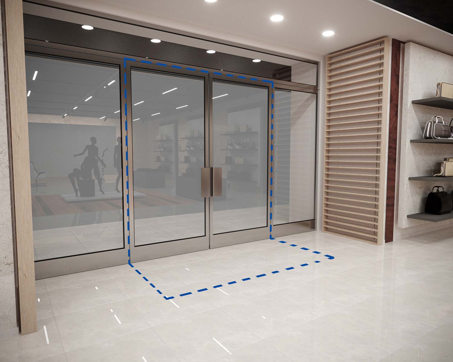 MTC EAS | AM Concealed Door Loop